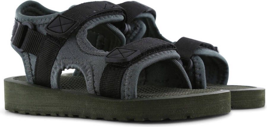 Shoesme sandalen zwart Jongens Textiel Meerkleurig 28