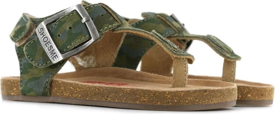 Shoesme teenslipper sandaal met camoprint - Foto 6