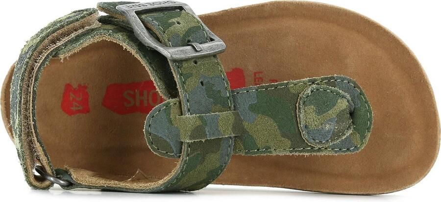Shoesme teenslipper sandaal met camoprint - Foto 2
