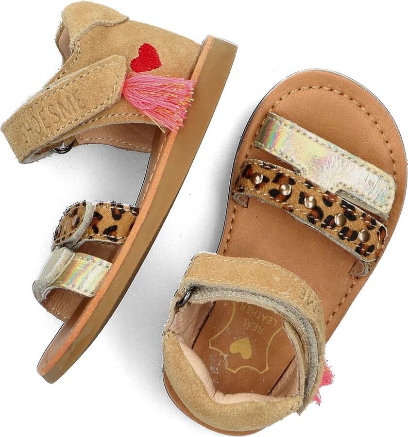 Shoesme Sandalen | Meisjes | Brown Beige | Leer - Foto 4