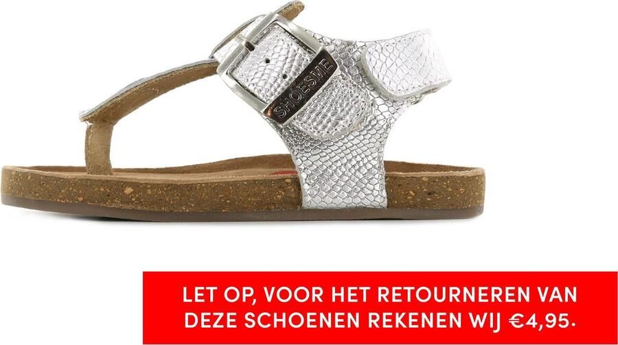 Shoesme Sandalen | Meisjes | Silver | Leer - Foto 2