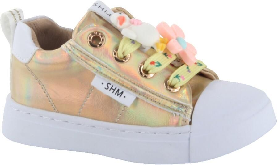 Shoesme Sh26s006 Sneakers Meisjes Goudkleurig