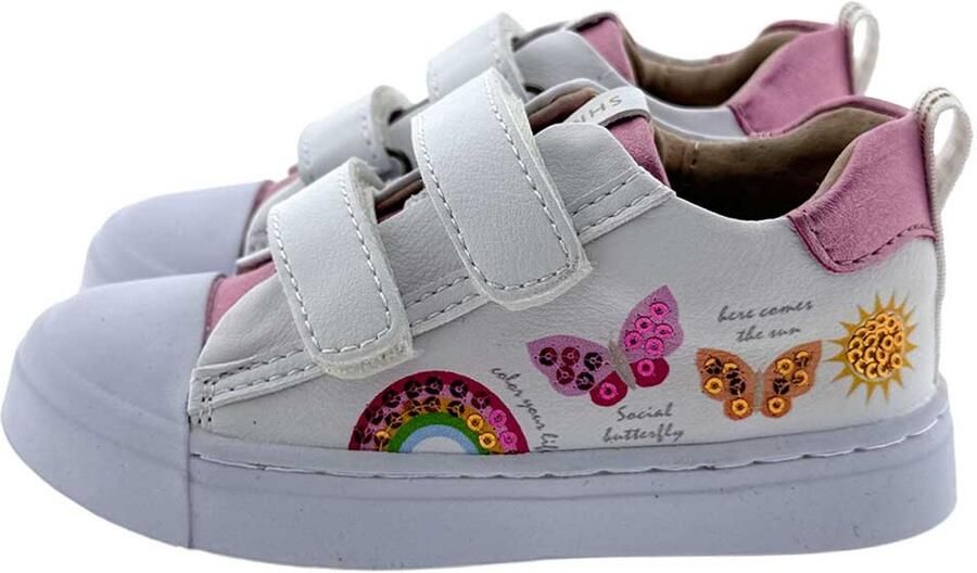 Shoesme SH26S010 sneaker wit combi