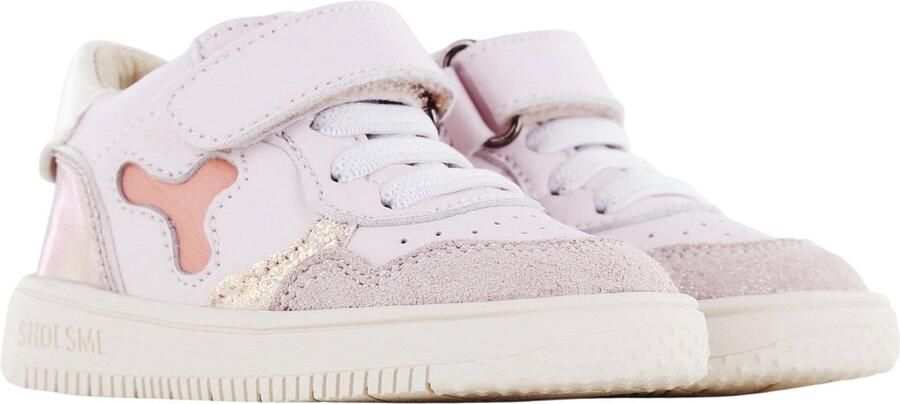 Shoesme Shiny Roze Sneaker Sneakers Kinderen Meisjes Pink Metallic - Foto 3