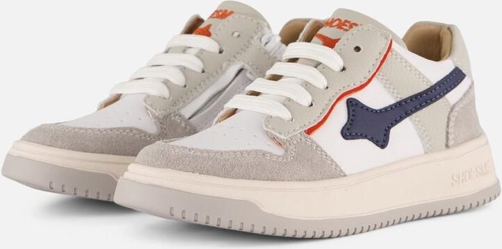 Shoesme Sneakers grijs Leer