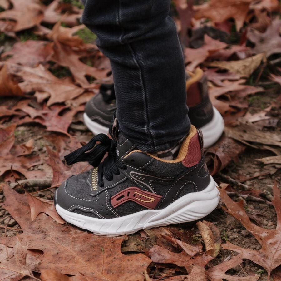 Shoesme Sneakers Jongens Dark Green Sportvoering - Foto 3