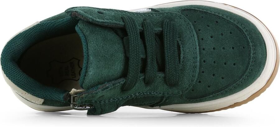 Shoesme Sneakers Jongens Dark Green Sportvoering