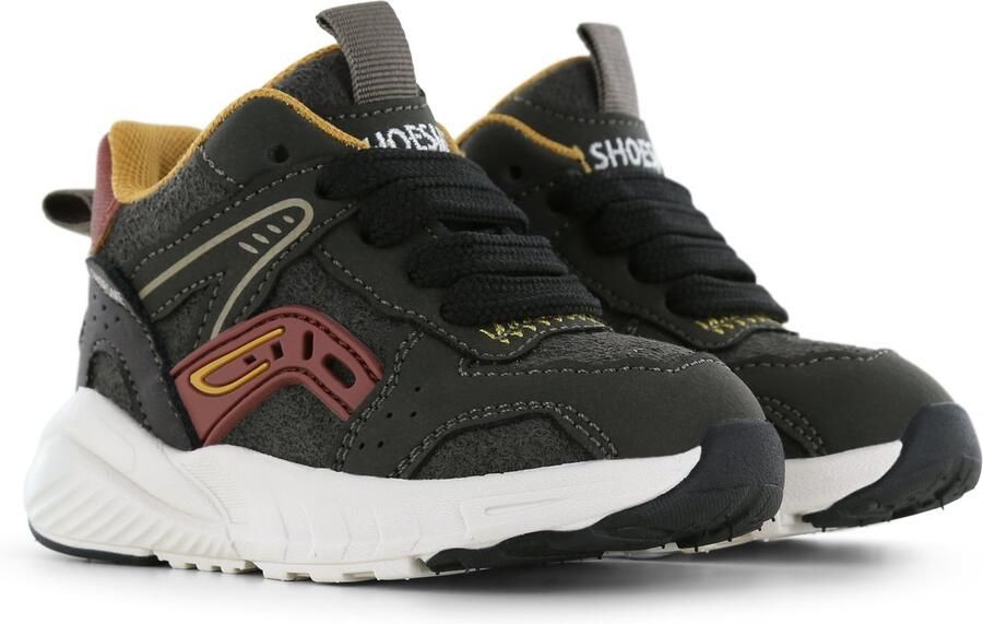 Shoesme Sneakers Jongens Dark Green Sportvoering