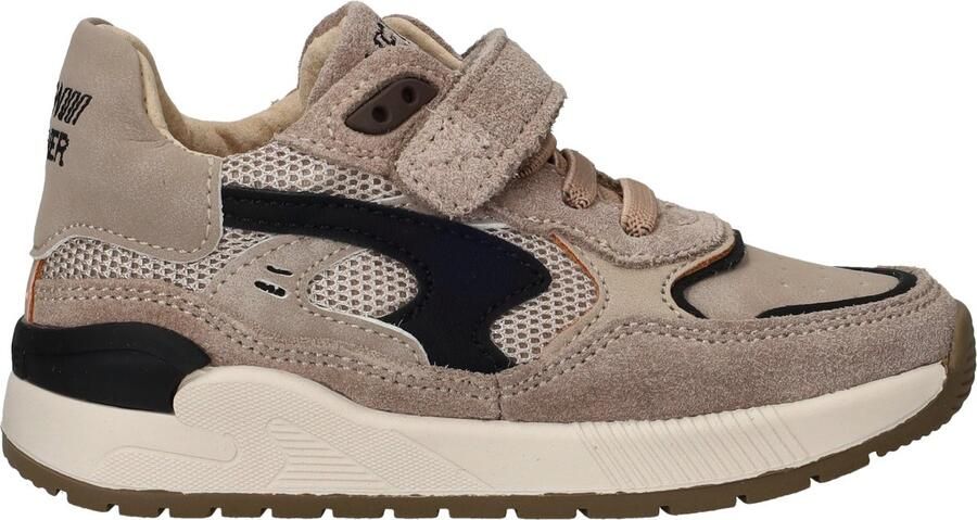 Shoesme Sneakers Jongens Taupe Leer