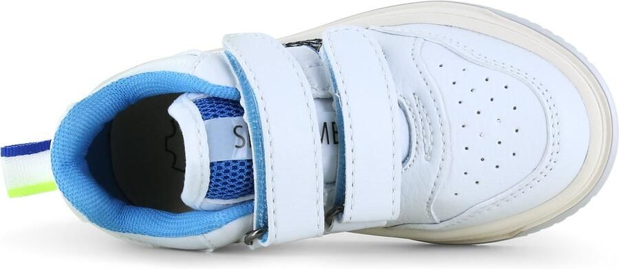 Shoesme Sneakers Jongens White Blue Sportvoering - Foto 2