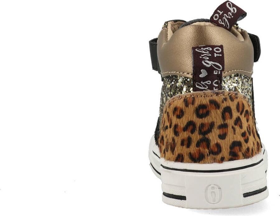 Shoesme Sneakers | | Black Gold | Leer - Foto 5