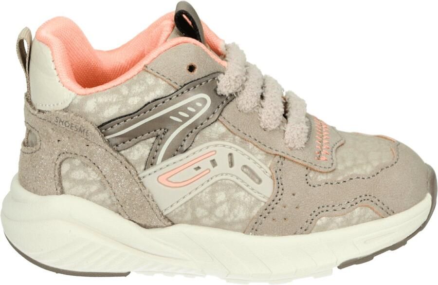 Shoesme LW25W050-F MeisjesHalf-hoogKindersneakers Wit beige