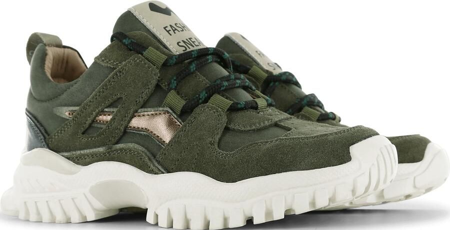 Shoesme Sneakers | Meisjes | Green | Leer - Foto 3
