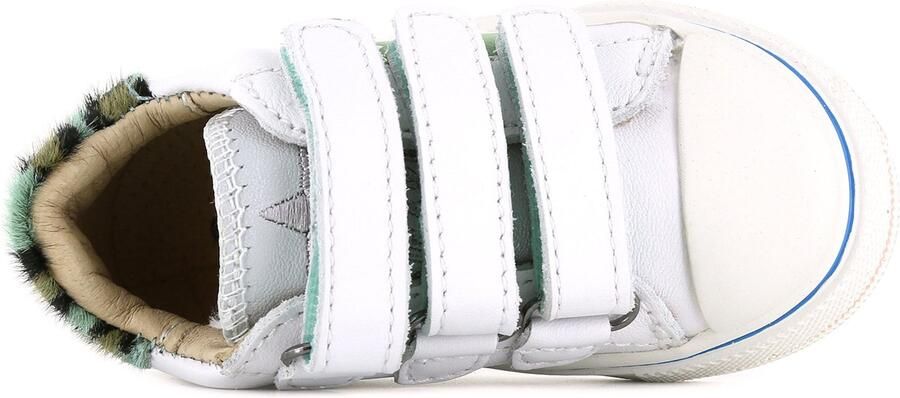 Shoesme Sneakers | Meisjes | white green | Leer - Foto 5