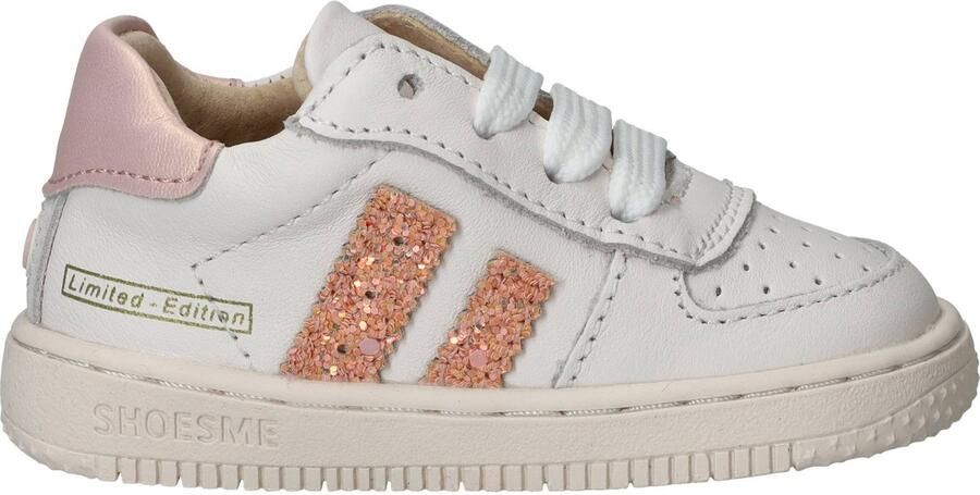 Shoesme BN26S002-S MeisjesLage schoenenKindersneakers Wit beige
