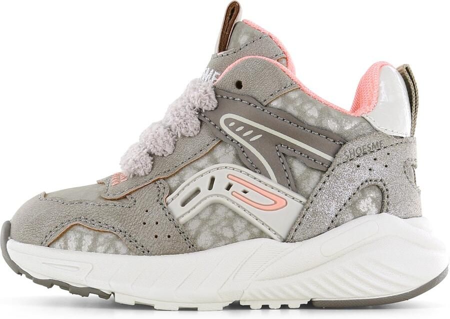 Shoesme LW25W050-F sHalf-hoogKindersneakers Wit beige