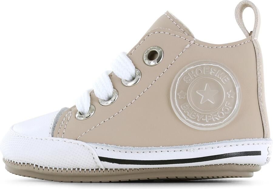 Shoesme taupe BABY-PROOF schoentje