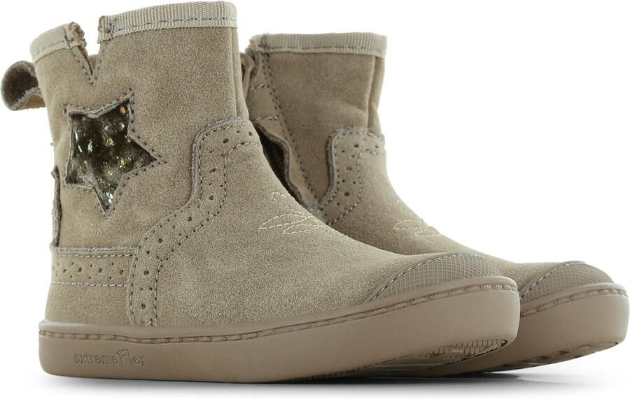 Shoesme Laarzen Meisjes Taupe Leer - Foto 2
