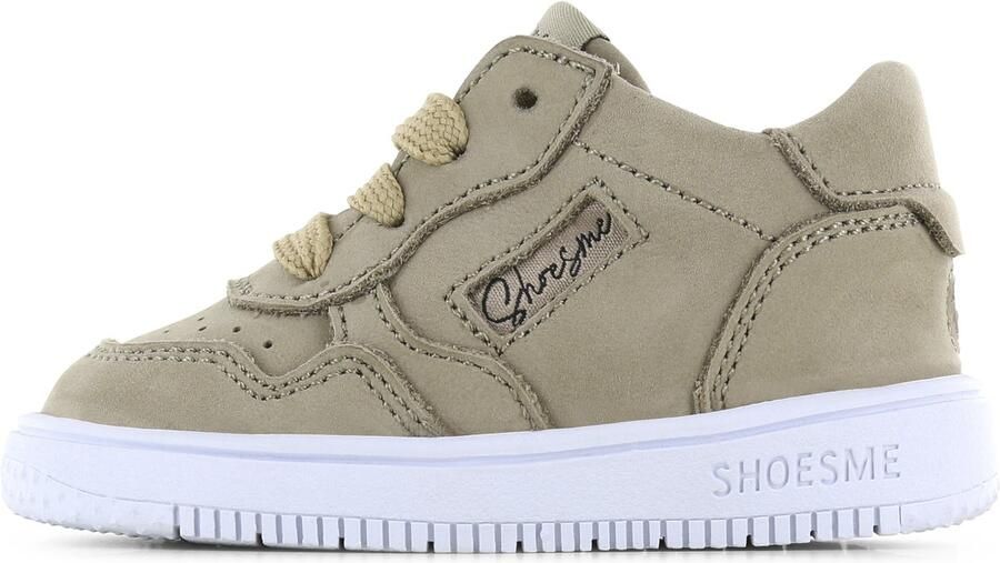 Shoesme Baby Babysneakers Taupe Leer - Foto 2