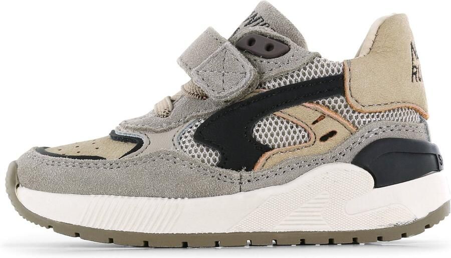 Shoesme Sneakers Jongens Taupe Leer - Foto 5