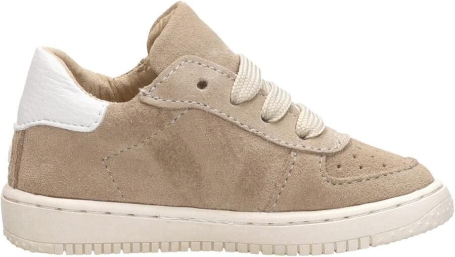 Shoesme Taupe Suède Sneakertje Sneakers Kinderen Unisex Taupe Suède - Foto 5