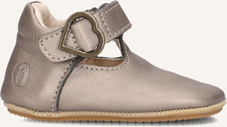 Shoesme Unisex Platte sandalen Bp25s003 Bronskleurig Leer - Foto 2