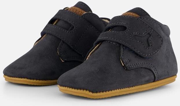 Shoesme Velcro Babyschoenen blauw Leer Heren