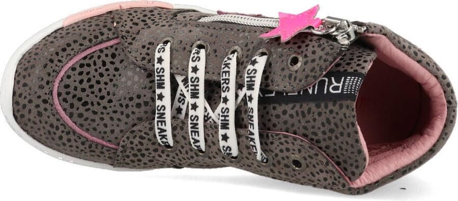 Shoesme veterboot Veterschoenen grijs - Foto 5