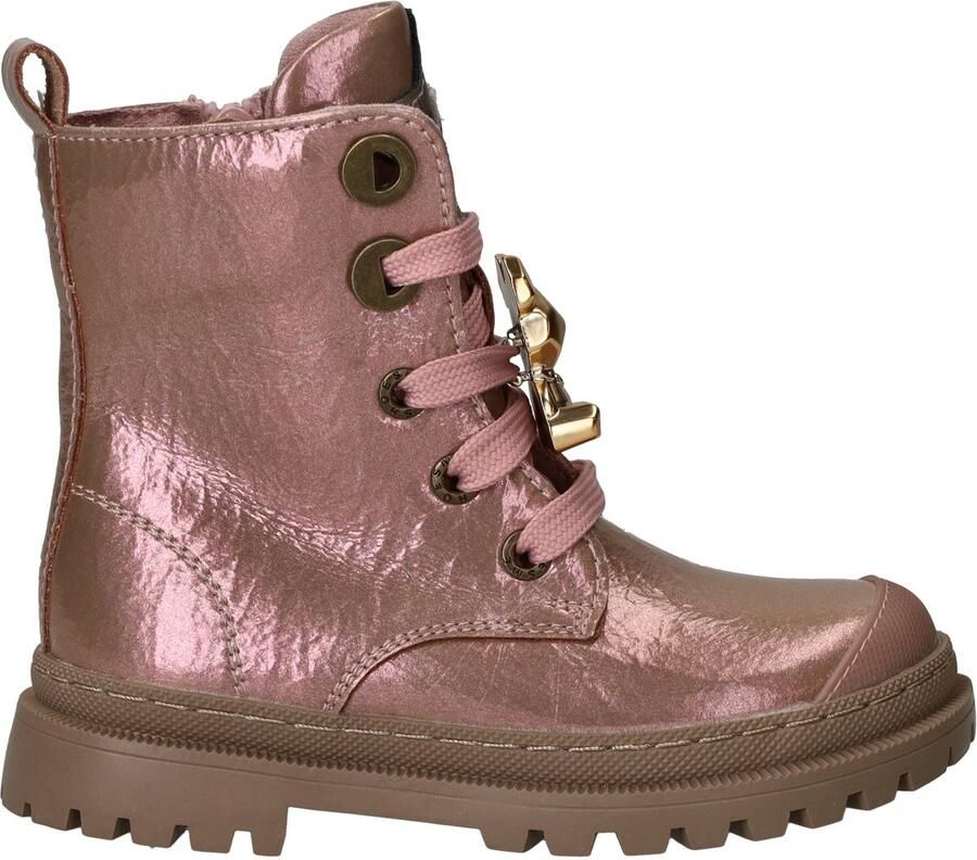 Shoesme Veterboots Meisjes Roze