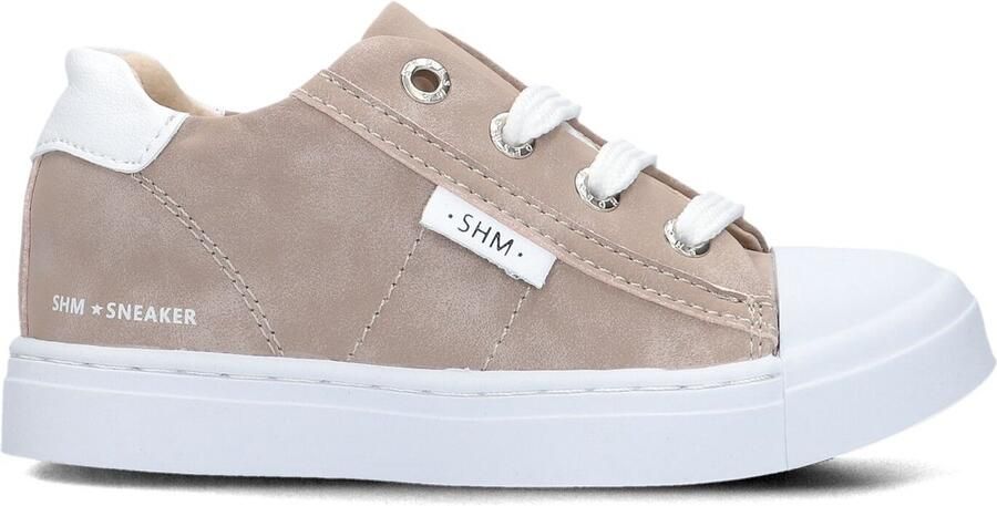 Shoesme Veterschoenen Taupe Leer