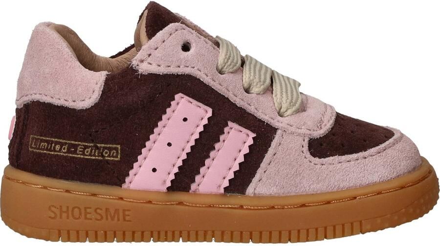 Shoesme sneakers roze Suède Kinderschoenen - Foto 8