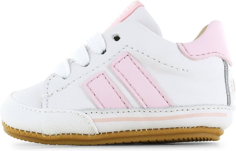 Shoesme wit-roze BABY-PROOF schoentje