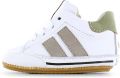 Shoesme Wit-Taupe BABY-PROOF Schoentje Sneakers Kinderen Jongens White Taupe Leer - Wit
