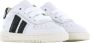 Shoesme Baby Babysneakers White Black Leer - Thumbnail 1