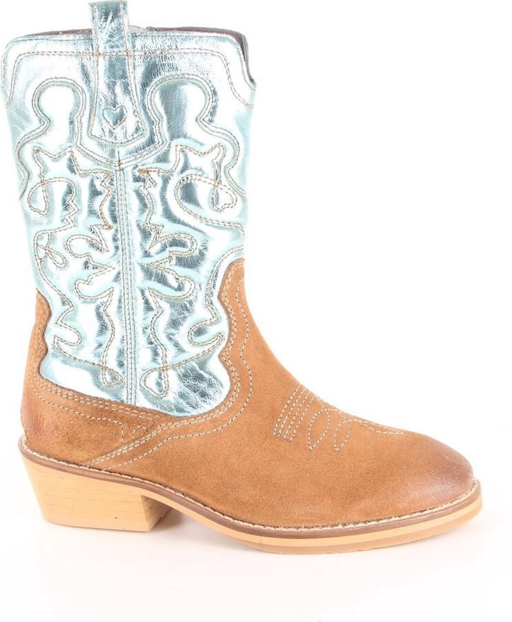 ShoesMe WT23W050-C camel turquoise multi bruin