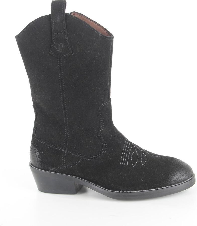 Shoesme suède cowboylaarzen zwart Meisjes Suede 31