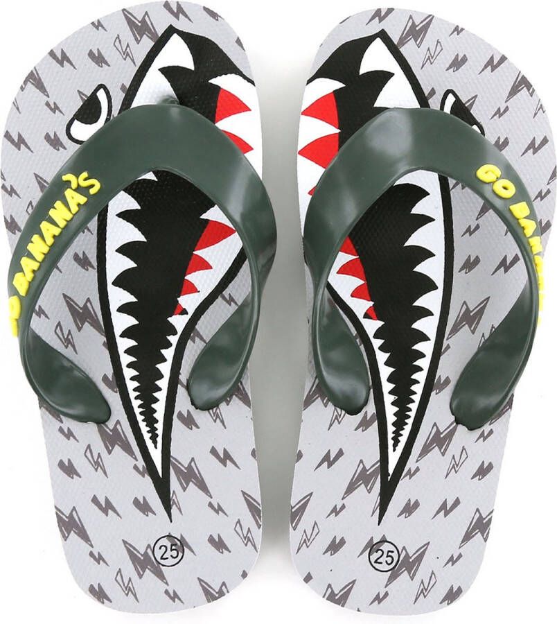 Go Banana's Go Bananas Sharkattack Teenslippers Junior