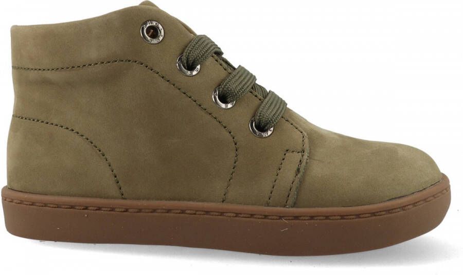 Shoesme Veterschoenen | | Green | Leer