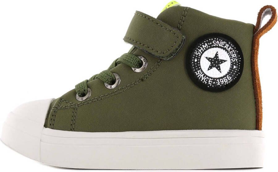 Shoesme Sneakers Jongens Green Leer