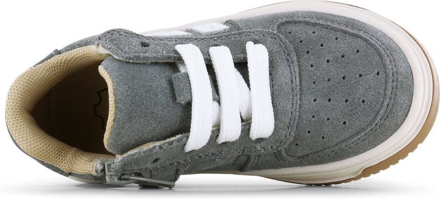 Shoesme Sneakers Jongens Grey White Sportvoering