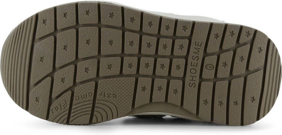 Shoesme Sneakers Jongens Taupe Leer