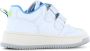 Shoesme Sneakers Jongens White Blue Sportvoering - Thumbnail 2
