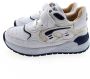 Shoesme Sneakers Jongens White Dark Blue Leer - Thumbnail 5