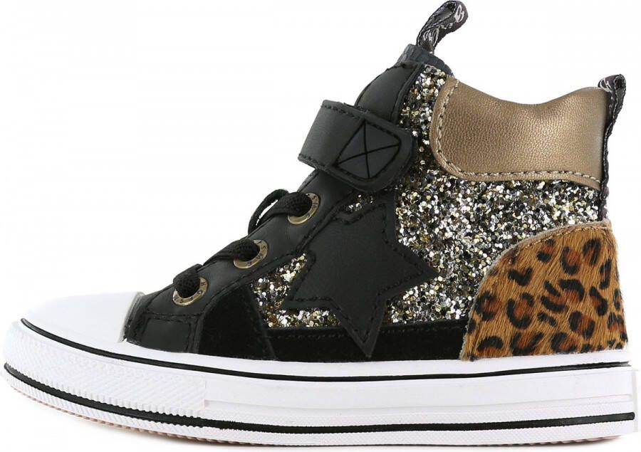 Shoesme Sneakers | | Black Gold | Leer - Foto 3