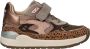 Shoesme leren sneakers brons zwart Meisjes Leer Meerkleurig 24 - Thumbnail 2