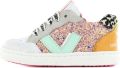 Shoesme Veterschoenen Ur22s043-f Pink Orange Green Rose - Roze
