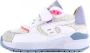 Shoesme Sneakers | | White Lilac Fuchsia | Leer - Thumbnail 5