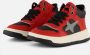 Shoesme sneakers zwart rood Jongens Imitatieleer Meerkleurig 30 - Thumbnail 2