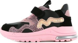 Shoesme NR21W006-D Pink Black Dots Sneakers