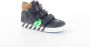 Shoesme Ur21w043 Hoge sneakers Leren Sneaker Jongens Kids Blauw - Thumbnail 2